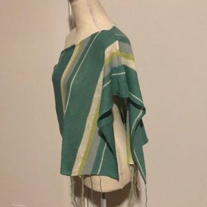 Hollister off shoulder poncho
